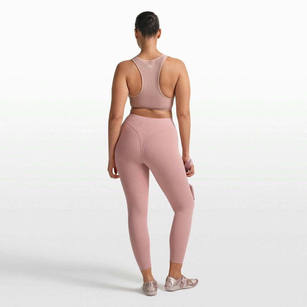 NikeSKIMS Ribbed Seamless RACER FRONT BRA - Picture 5 of 7